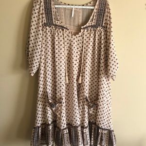 Free People patterned dress